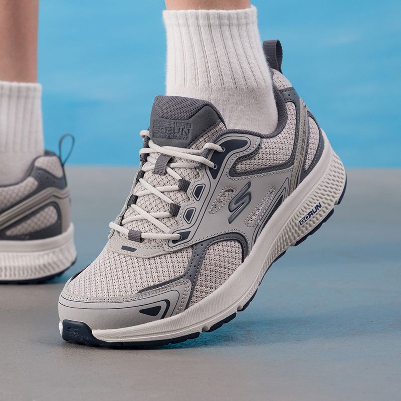 Lightweight Road Running Shoes - Skechers herenschoenen, originele lage sneakers, lichtgewicht,