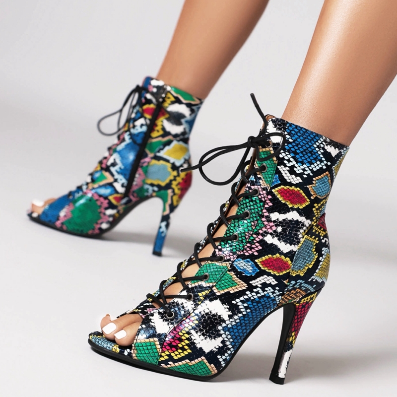 Boots - Peep Toe korte laarzen dames sexy