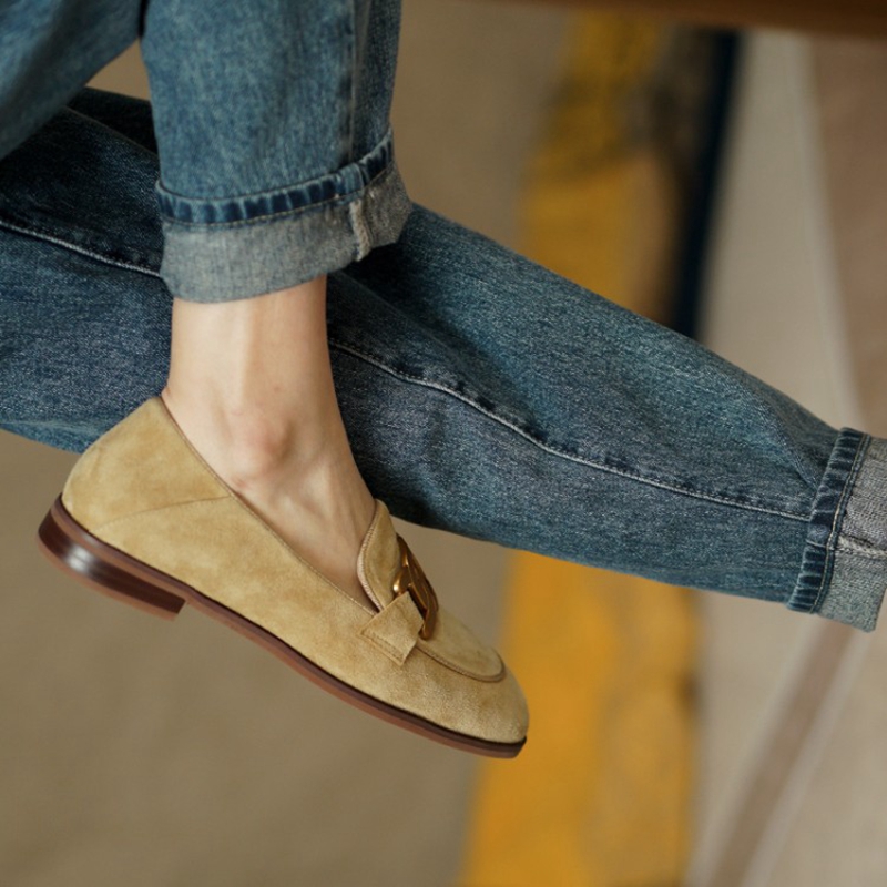 Suede Leer Vrouwen Instappers  - Women'S Shoes recensie en prijs