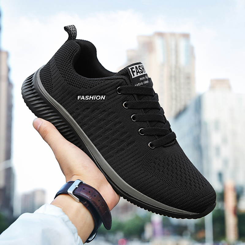 YRZL Sportschoenen voor heren  - Knit Fabric Lace Up Sneakers recensie en prijs